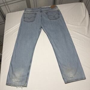 Men’s Vintage 2003 Levi’s 505 Jeans- Size 42/30 Distressed/Some Staining